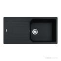 Franke Urban Topmount Single Bowl Sink 1000mm, 1th, Left Drainer, Onyx UBG611-100ONLHD