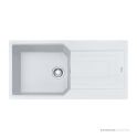Franke Urban Topmount Single Bowl Sink 1000mm, Reversible Drainer, Polar White UBG611-100REV PW