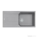Franke Urban Topmount Single Bowl Sink 1000mm, 1th, Left Drainer, Stone Grey UBG611-100SGLHD