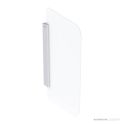 Geberit Urinal Partition Rectangle, White