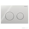 Geberit Kappa21 Flush Button, Chrome with Matt Chrome Trim