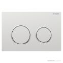 Geberit Kappa21 Flush Button, Matt Chrome with Chrome Trim