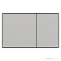 Geberit Sigma60 Flush Button, Brushed Chrome Glass