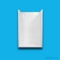 Doccia SE42 1200 x 900mm Shower Enclosure, Low Step, White