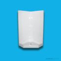 Doccia SE79 1000 x 1000mm Corner Shower Enclosure, Low Step, White