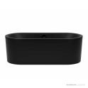 Kaldewei Classic Duo Oval Freestanding Bath 1800 x 800 x 420mm Black Matt 100