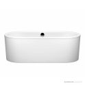 Kaldewei Classic Duo Oval Freestanding Bath 1800 x 800 x 420mm Alpine White Matt