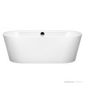 Kaldewei Meisterstuck Classic Duo Oval Freestanding Bath 1700 x 750 x 430mm, EasyClean Alpine White
