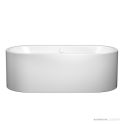 Kaldewei Meisterstuck Centro Duo Oval Freestanding Bath 1700 x 750mm, EasyClean Alpine White