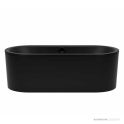 Kaldewei Classic Duo Oval Freestanding Bath 1700 x 750 x 420mm Black Matt 100