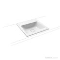 Kaldewei Cono Built In Washbasin 1TH 500 x 500 x 14mm, Freeflow Waste