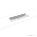 Kaldewei Cono Undercounter Washbasin 869 x 382mm, Freeflow Waste