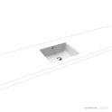Kaldewei Puro Undercounter Washbasin 460 x 385mm, Overflow