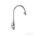 KWC Eve Pull-Out Sink Mixer with Light - Chrome