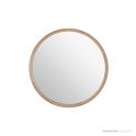 Loughlin Alura Timber Frame Round Mirror 