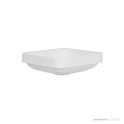 Loughlin Bailee Square Acrylic 365mm Semi-Inset Basin, White