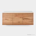 Loughlin Kellie Two Door, Two Drawer Wall Hung Timber Vanity