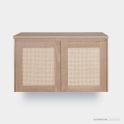 Loughlin Pacific Two Door Wall Hung Timber Vanity