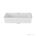 Loughlin Sotto Rectangle Acrylic 493mm Undermount Basin, White