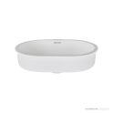 Loughlin Sotto Stadium Oval Acrylic 493mm Undermount Basin, White