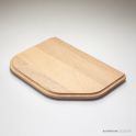 Oliveri Nu-Petite Timber Prep Board 5 Sided AC65