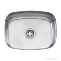 Oliveri Laundry Undermount Single Bowl Sink 45 Litre Tub 590mm, Stainless DU490U
