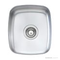 Oliveri Endeavour Undermount Single Bowl Sink 350mm, Stainless EE30U
