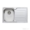 Oliveri Flinders Topmount Single Bowl Sink 770mm, Right Drainer, Stainless FL121 1TH