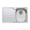 Oliveri Flinders Topmount Single Bowl Sink 770mm, Left Drainer, Stainless FL122 1TH