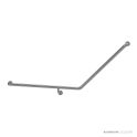 Oliveri Holdfast 135 Degree Grab Rail (Left Hand), Stainless