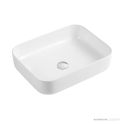Oliveri Naples Counter Top Rectangular Basin 500mm, White