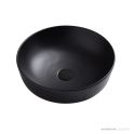 Oliveri Naples Counter Top Circular Basin 415mm, Black