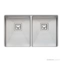 Oliveri Professional Series Undermount Double Bowl Sink 835mm, Stainless PR1163U