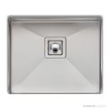 Oliveri Professional Series Undermount Single Grand Bowl Sink 550mm, Stainless PR1180U