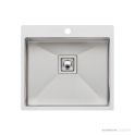 Oliveri Professional Series Topmount Grand Single Bowl Sink 550mm, Stainless PR1181 1TH