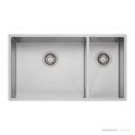 Oliveri Spectra Top, Flush & Under Mount 1 & 1/2 Double Bowl Sink 790mm, Stainless SB35SS