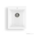 Oliveri Sicily Topmount Fireclay Single Bowl Sink 410mm, 1th, White SC-WH1950TU