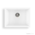 Oliveri Sicily Top & Under Mount Fireclay Mega Single Bowl Sink 610mm, White SC-WH1990TU