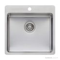 Oliveri Sonetto Topmount Single Large Bowl Sink 520mm, Stainless SN1051
