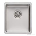 Oliveri Sonetto Top & Under Mount 3/4 Single Universal Bowl Sink 305mm, Stainless SN30TU