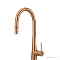 Oliveri Essente 251mm Pull Out Goose Neck Sink Mixer, Copper