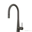Oliveri Essente 251mm Pull Out Goose Neck Sink Mixer, Gunmetal