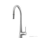 Oliveri Essente 251mm Pull Out Goose Neck Sink Mixer, Stainless Steel