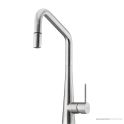 Oliveri Essente 261mm Square Goose Neck Pull Out Mixer, Stainless Steel
