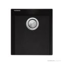 Oliveri Santorini Granite Undermount Single Bowl Sink 410mm, Black ST-BL1530U OF