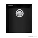 Oliveri Santorini Granite Undermount Single Bowl Sink 410mm, Matte Black ST-MB1530U OF