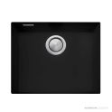 Oliveri Santorini Granite Undermount Large Single Bowl Sink 560mm, Matte Black ST-MB1550U OF