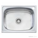 Oliveri Laundry Inset Single Bowl Sink 45 Litre Tub 590mm, Stainless TI45 RTH