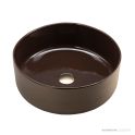 Oliveri Terzofoco Counter Top Circular Basin 420mm, Natural Earth