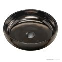 Oliveri Terzofoco Counter Top Curved Basin 400mm, Brown Gold